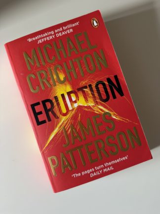 An image of the book Eruption by James Patterson and Michael Crichton