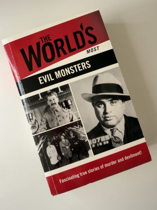 An image of the book the World's Most Evil Monsters