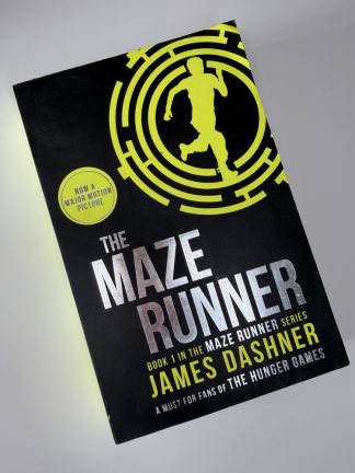 An image of the book The Maze Runner by James Dashner