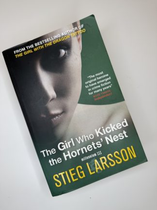 An image of the book The Girl Who Kicked the Hornets' Nest by Stieg Larsson