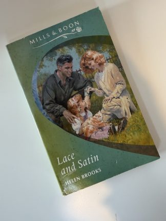 An image of the book Lace and Satin by Helen Brooks