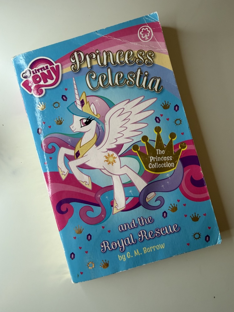 An image of the book Princess Celestia and the royal rescue by G M Berrow
