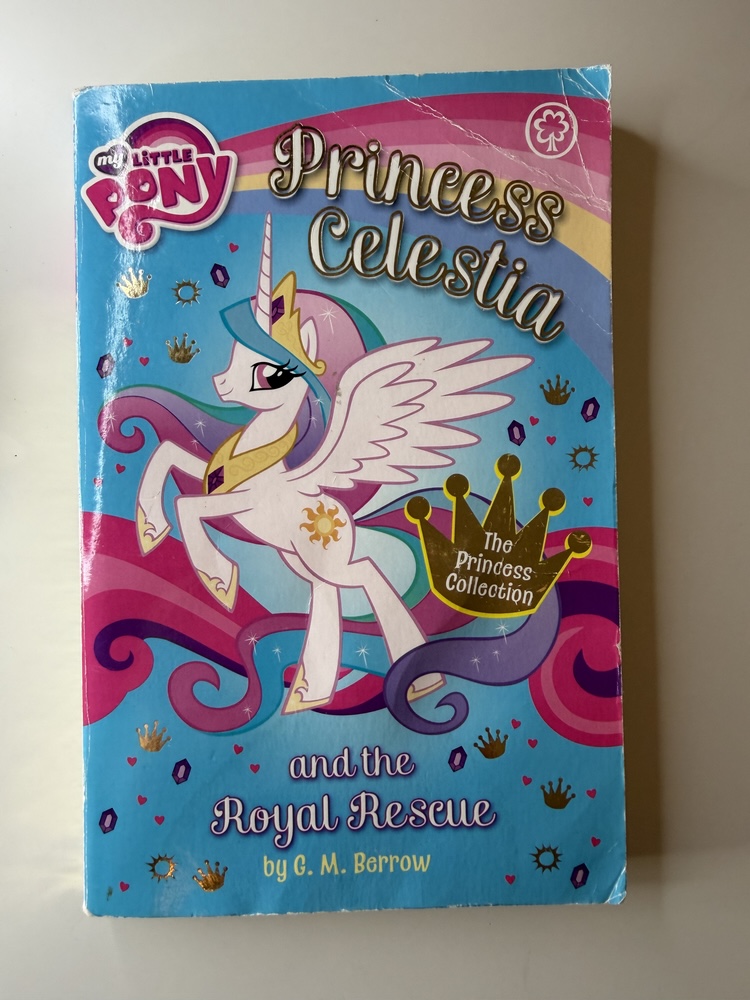 An image of the book Princess Celestia and the royal rescue by G M Berrow
