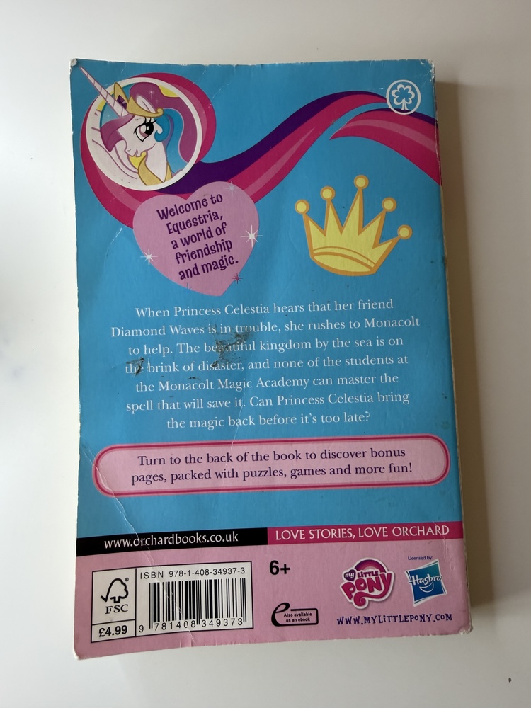 An image of the book Princess Celestia and the royal rescue by G M Berrow