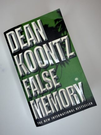 An image of the book False Memory by Dean Koontz