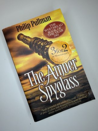 An image of the book The Amber Spyglass by Philip Pullman