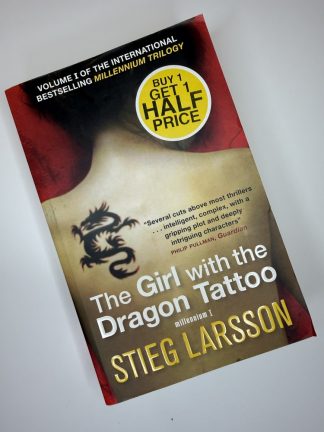 An image of the book The Girl with the Dragon Tattoo by Stieg Larsson