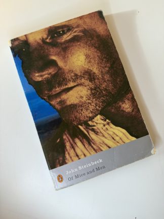 An image of the book Of Mice and Men by John Steinbeck