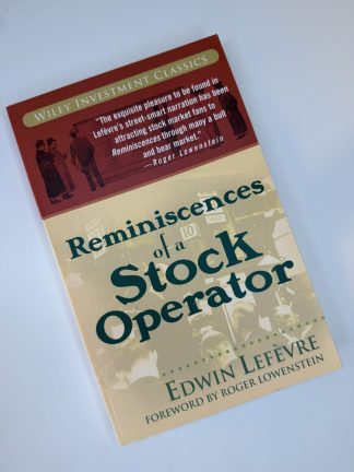 An image of the book Reminiscences of a Stock Operator by Edwin Lefèvre