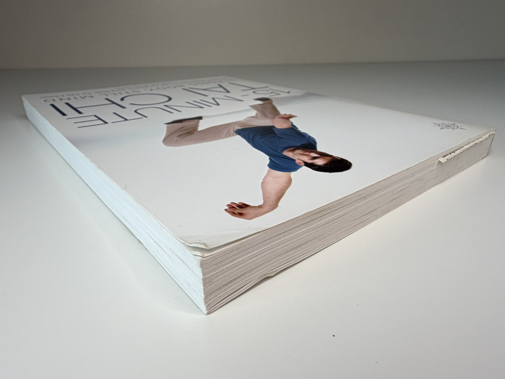 An image of the book 15 Minute Tai Chi by Master John Ding (with Dr Alan Ding)