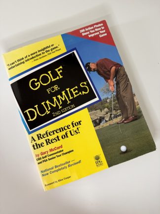 An image of the book Golf for Dummies by Gary McCord