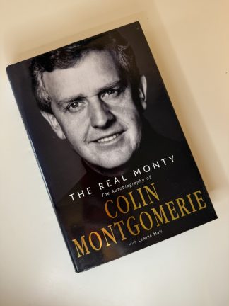 An image of the book The Real Monty: the autobiography of Colin Montgomerie with Lewine Mair